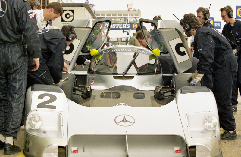 Illustration for article titled Mercedes-Benz Sauber C291 photodump